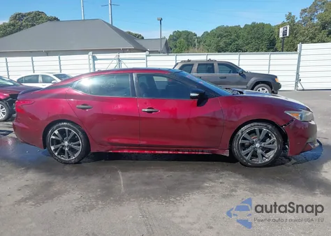 2016 Nissan Maxima 3.5 Sl из США, поврежденный, VIN 1N4AA6APXGC903299